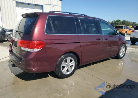 2009 Honda Odyssey Touring from USA, damaged, VIN 5FNRL38959B004062